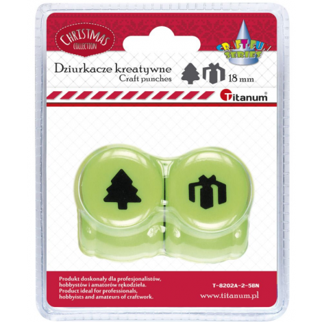 Dziurkacze ozdobne Titanum 1,8cm Fantasy #3, 2szt